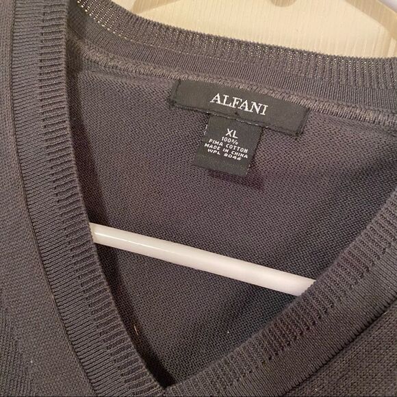 Alfani Grey Pullover Casual Sweater - Picture 4 of 8